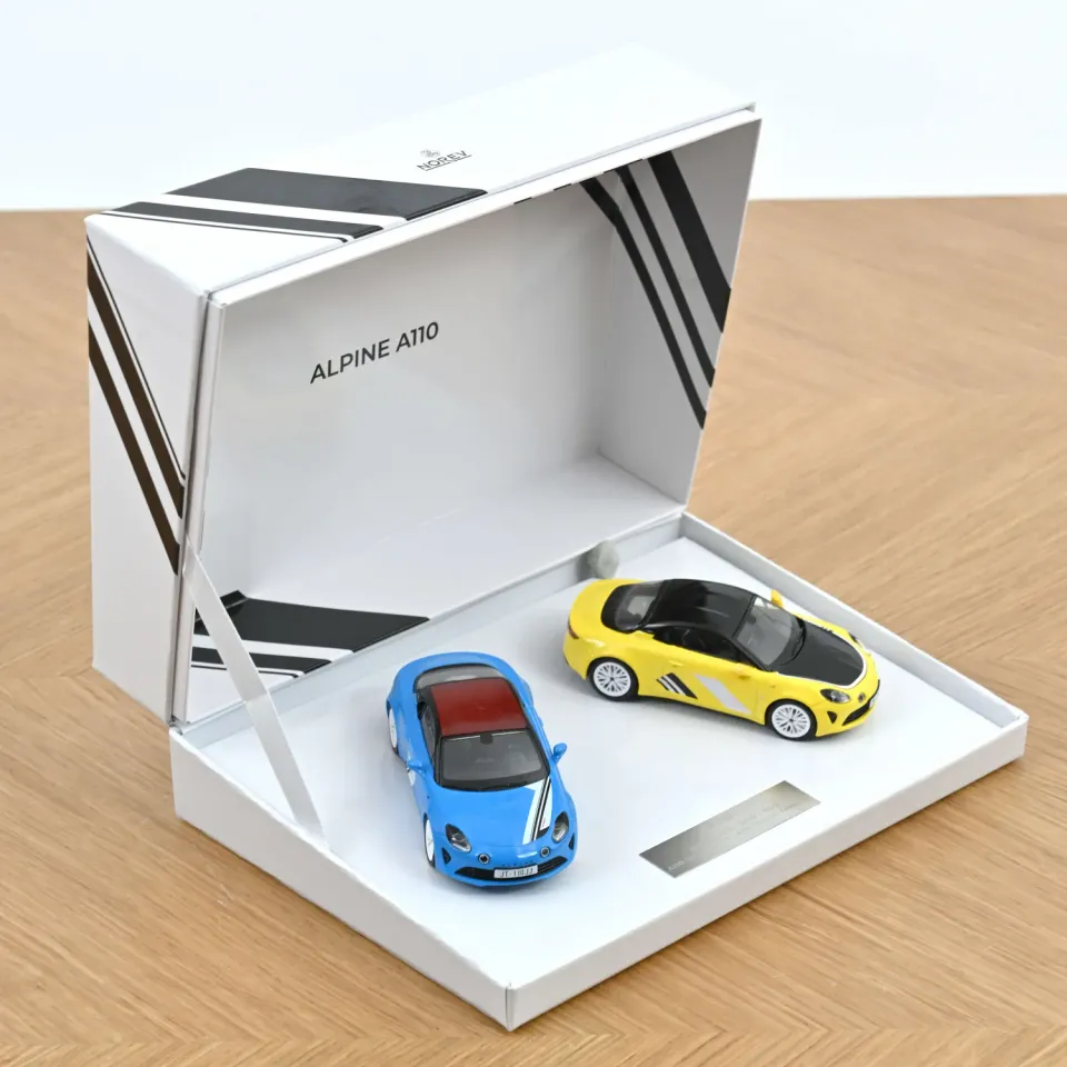 Norev Alpine A110 San Remo 73 Tour de Corse 75 coffret 2 miniatures 1/43