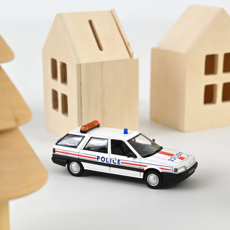 Norev Renault 21 Nevada 1989 Police Nationale miniature 1/43