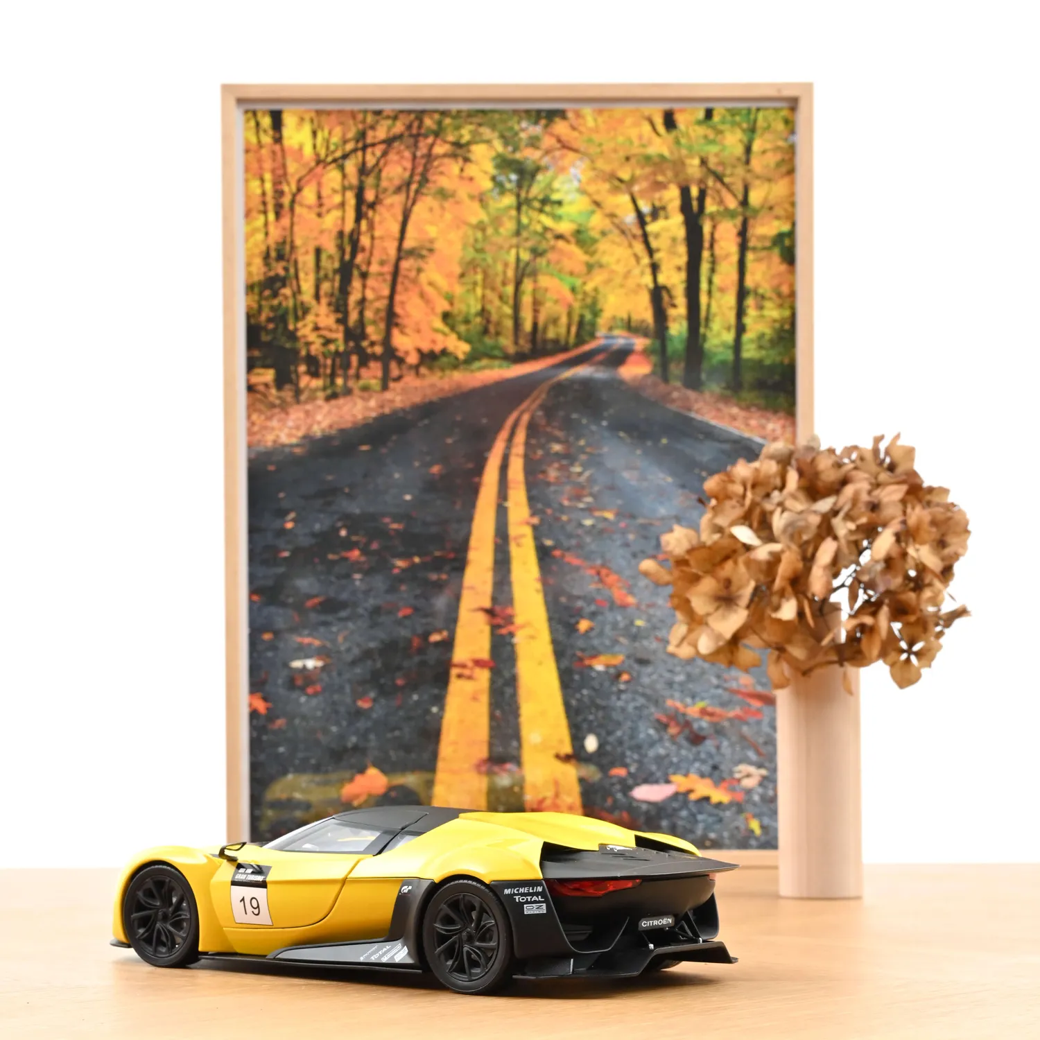 Norev GT by Citroën 2008 miniature 1/18 jaune concept 200pcs