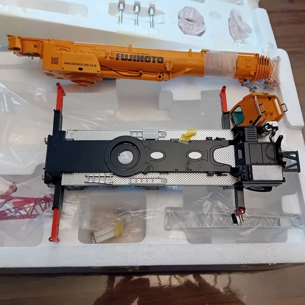 NZG Liebherr LTM 1250-5.1 grue miniature 1/50 123,5 cm