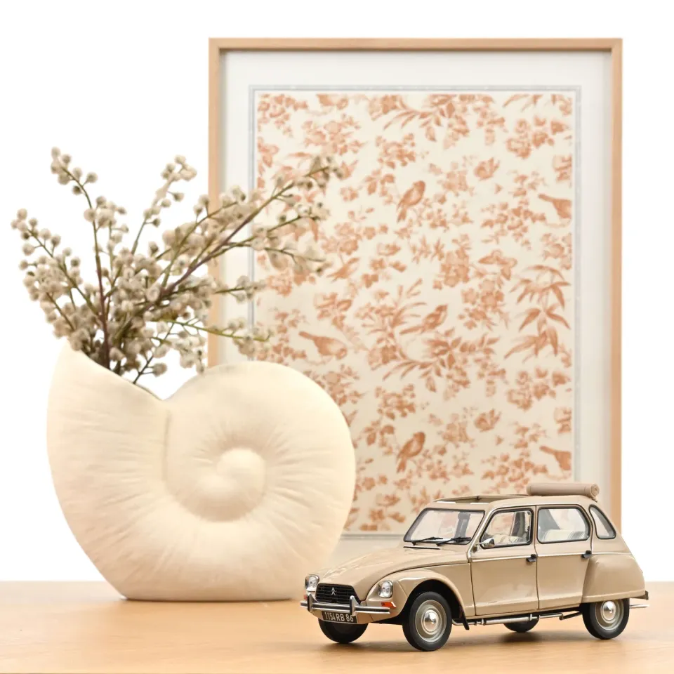 Norev Citroën Dyane 6 1983 miniature 1/18 Beige Colorado