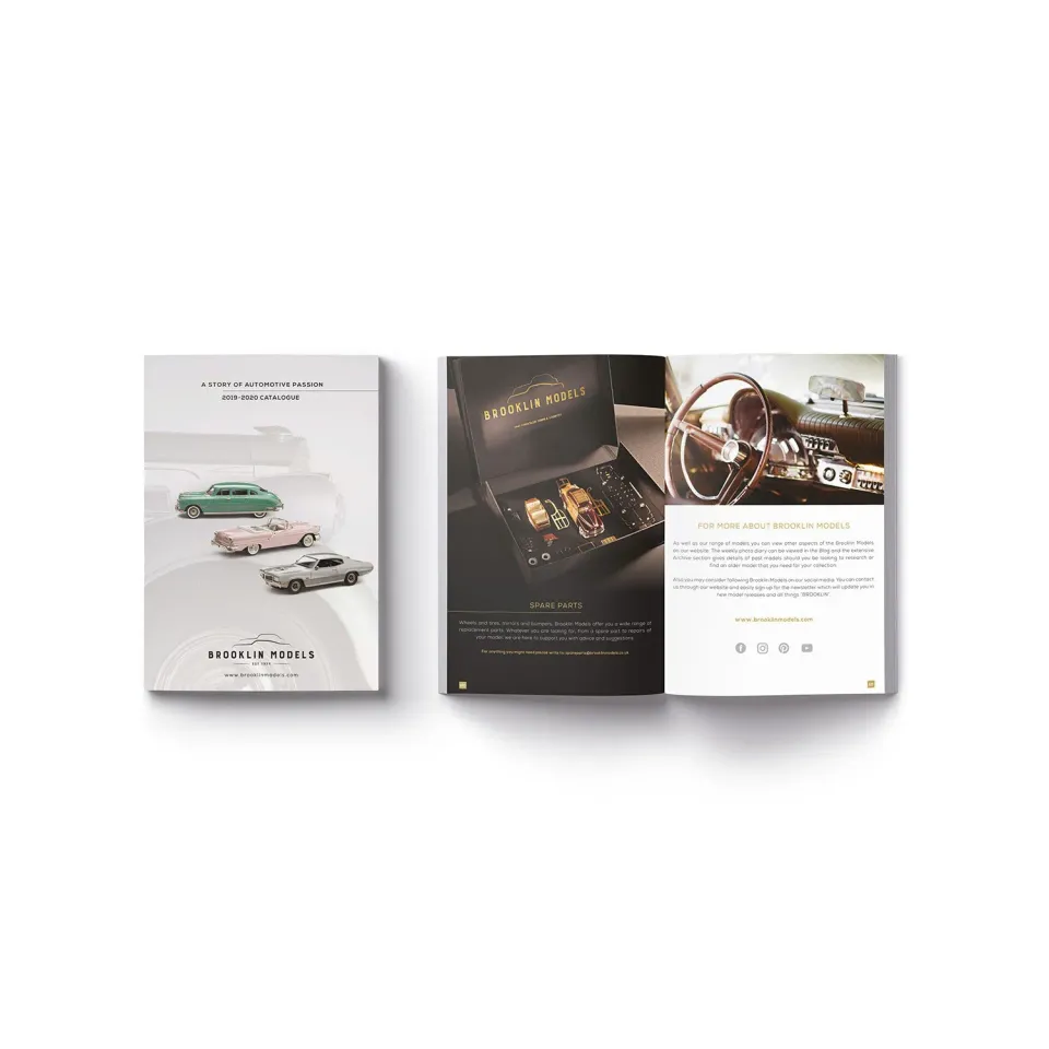 Brooklin Catalogue 2019-2020 livre passion automobile