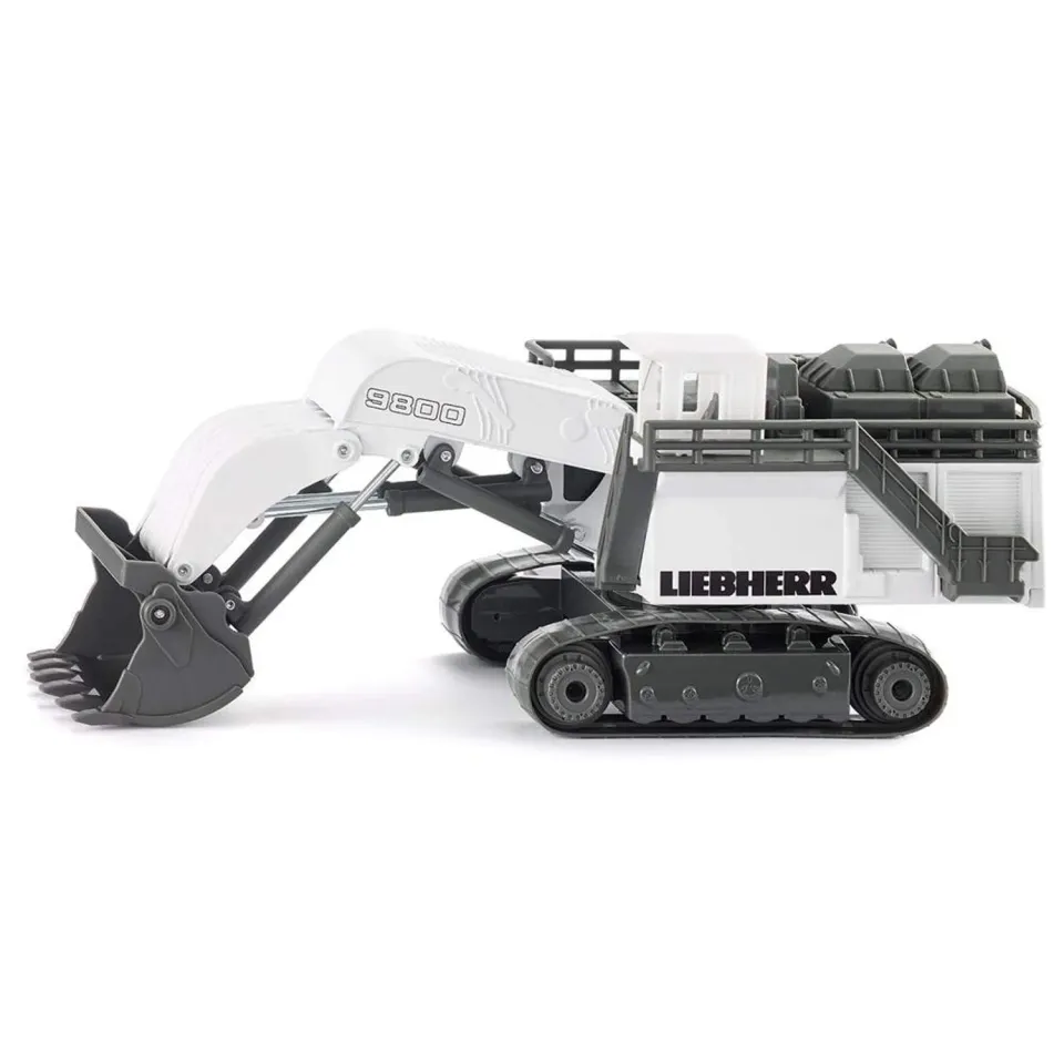 SIKU Super 1798 Liebherr R9800 pelle miniature blanche 1:87 chenilles