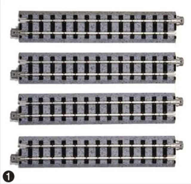 MINIS Schmalspurgleis voie droite H0e 124 mm lot 4