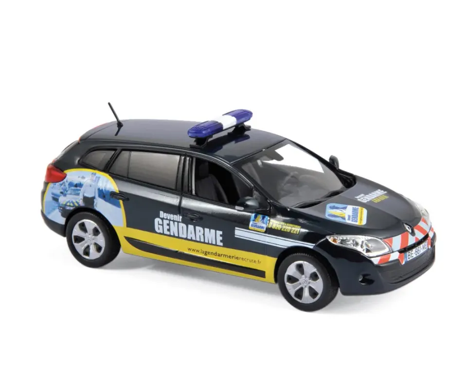 Norev Renault Megane Sport Tourer 2012 miniature 1/43 gendarmerie