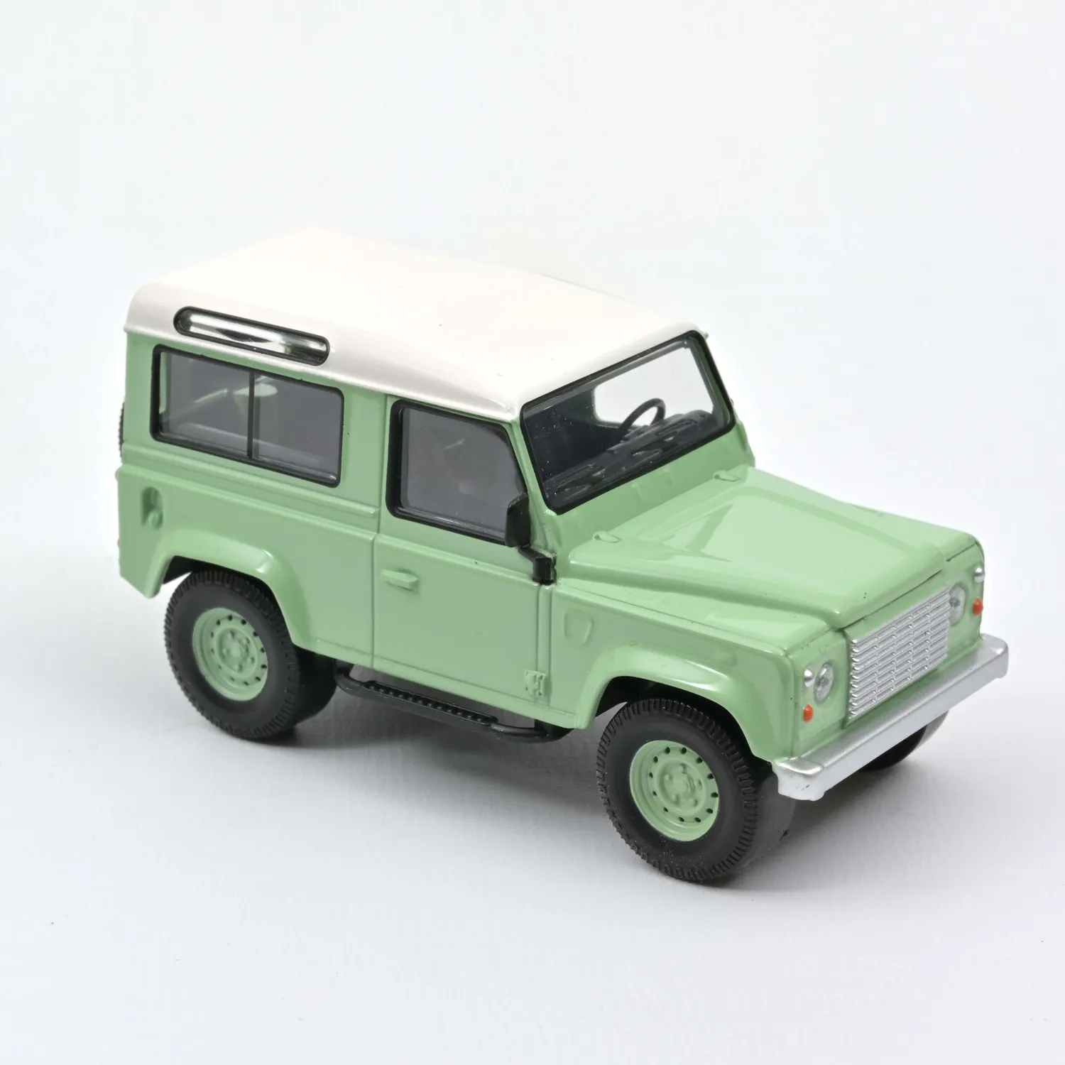 Norev Land Rover Defender 1995 jet-car 1/43 vert blanc