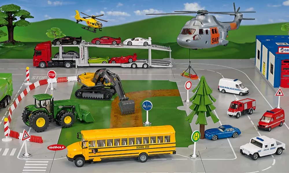 Siku Super 3731 bus scolaire américain miniature 1/55 jaune