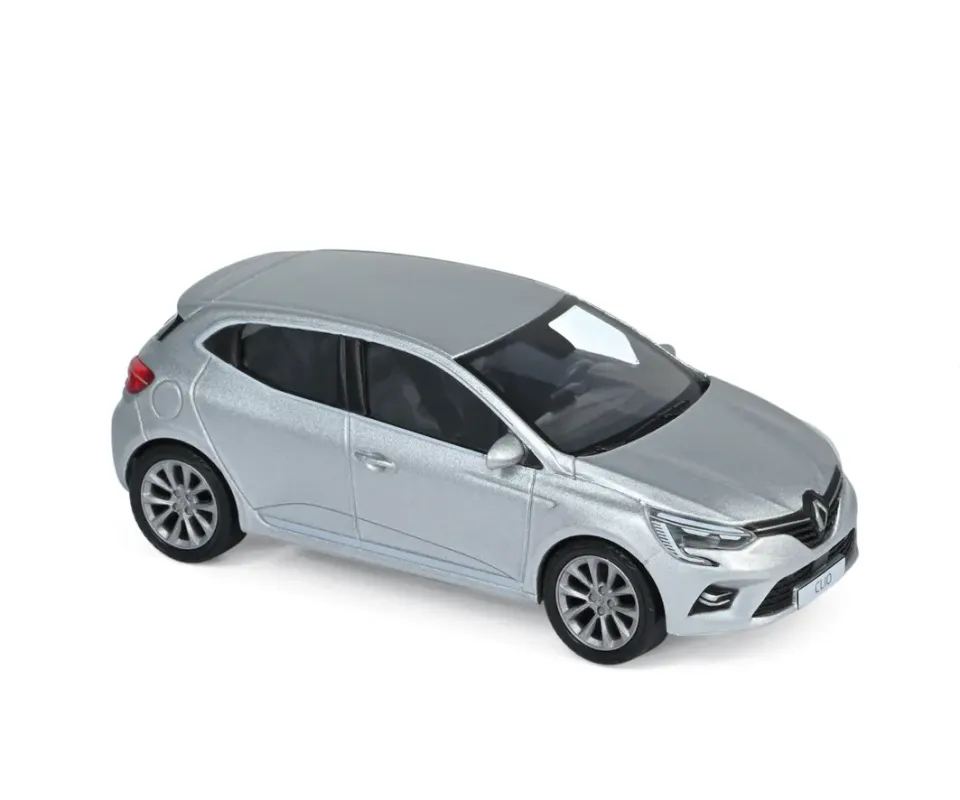 Norev Renault Clio 2019 voiture miniature 1/43 argent platine