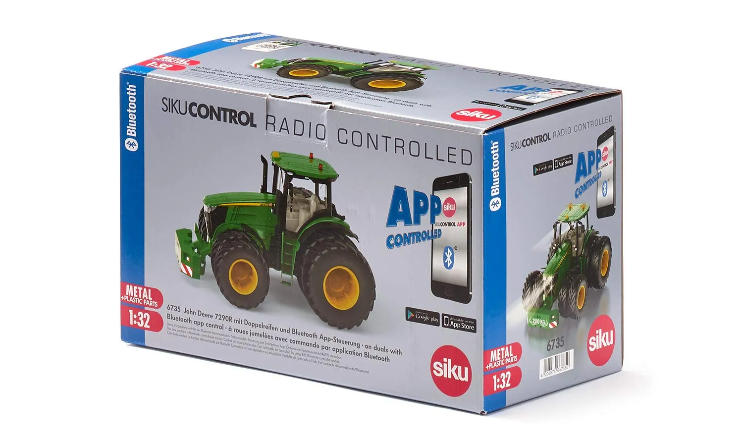 Siku Control 6735 John Deere 7290R tracteur télécommandé sans module