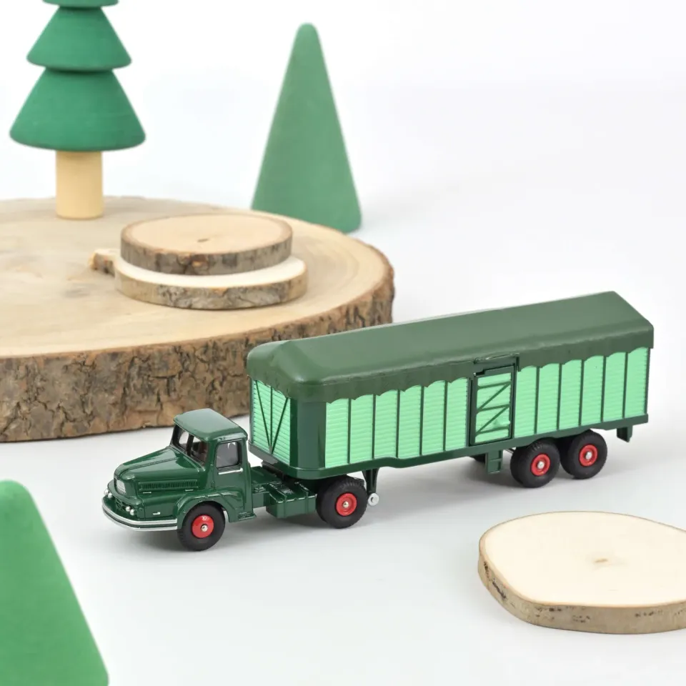 Norev Unic Tracteur avec Remorque miniature 1/55