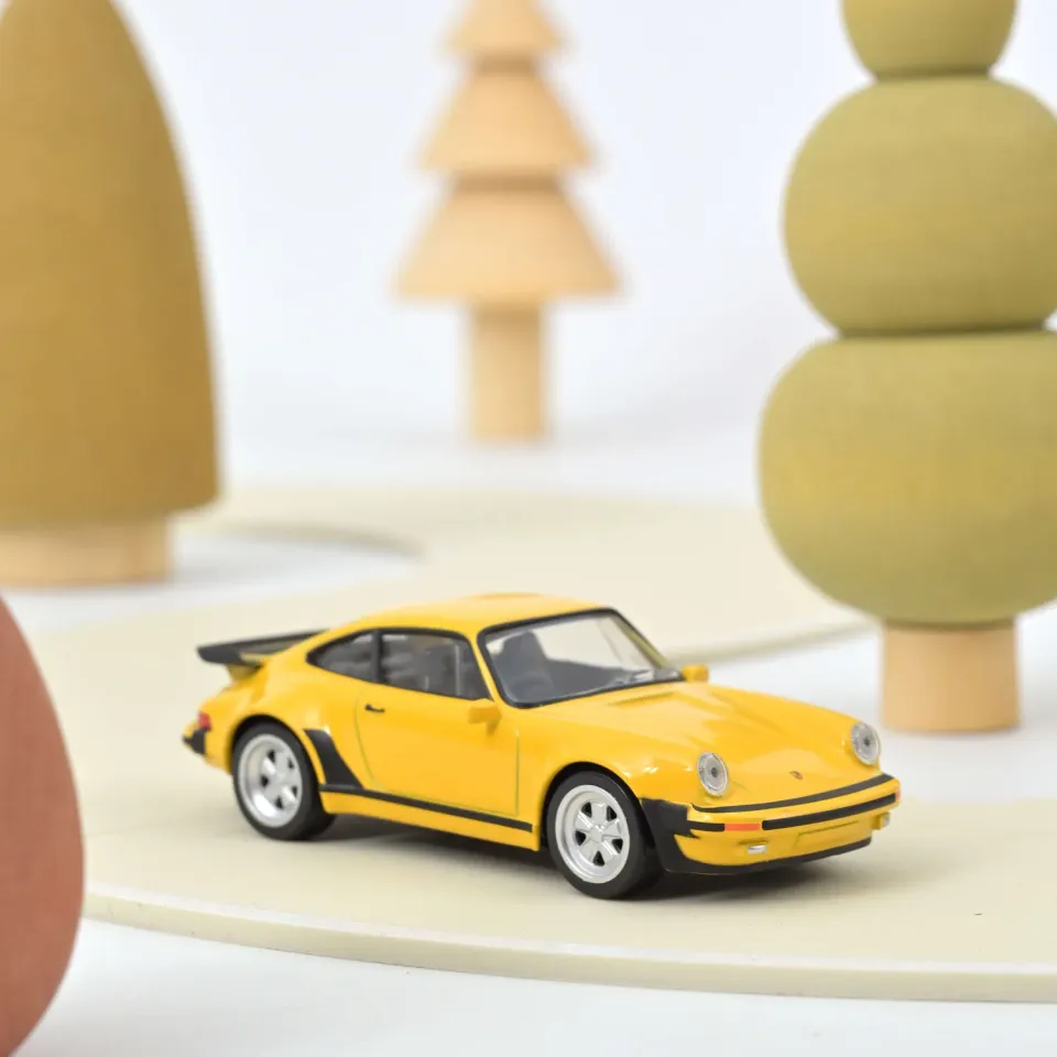 Norev Porsche 911 Turbo 1978 Jet-car 1/43 jaune talbot