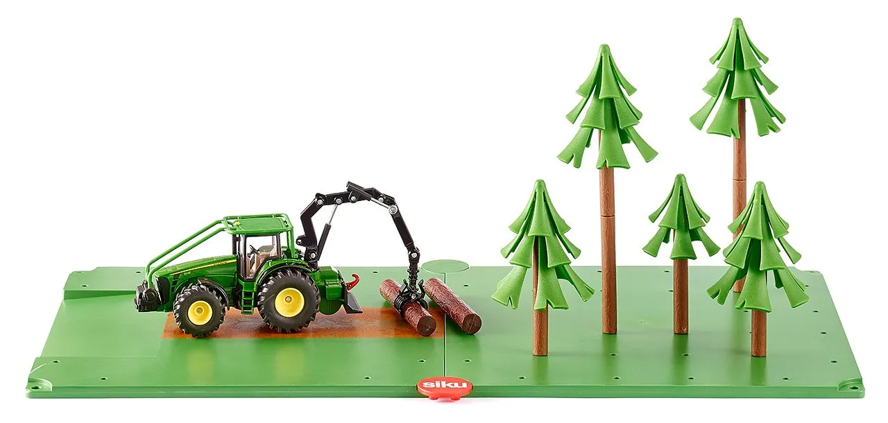 Siku World 5608 ferme miniature avec Gator et vaches