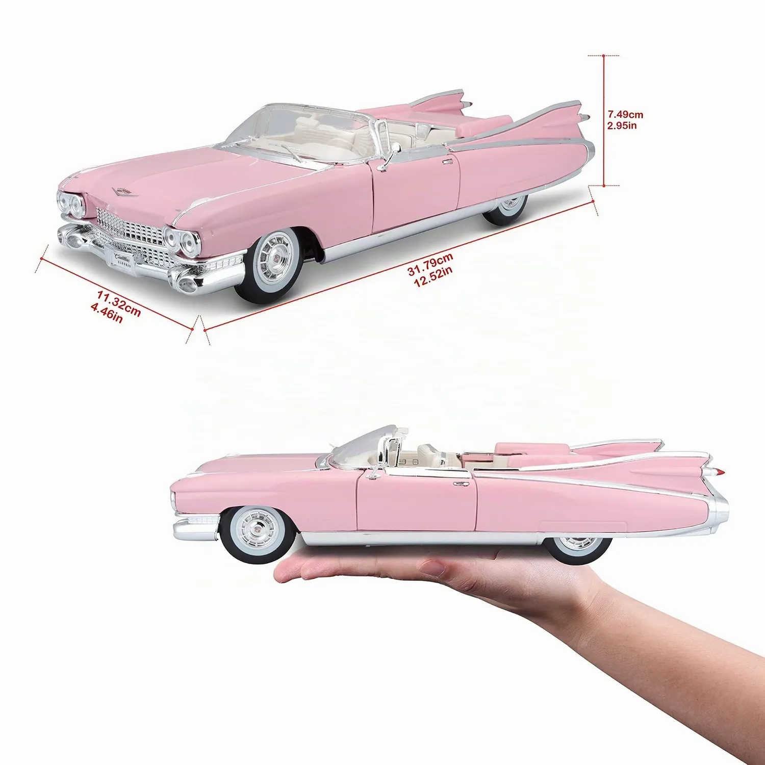 Maisto Cadillac Eldorado Biarritz miniature 1/18 boite