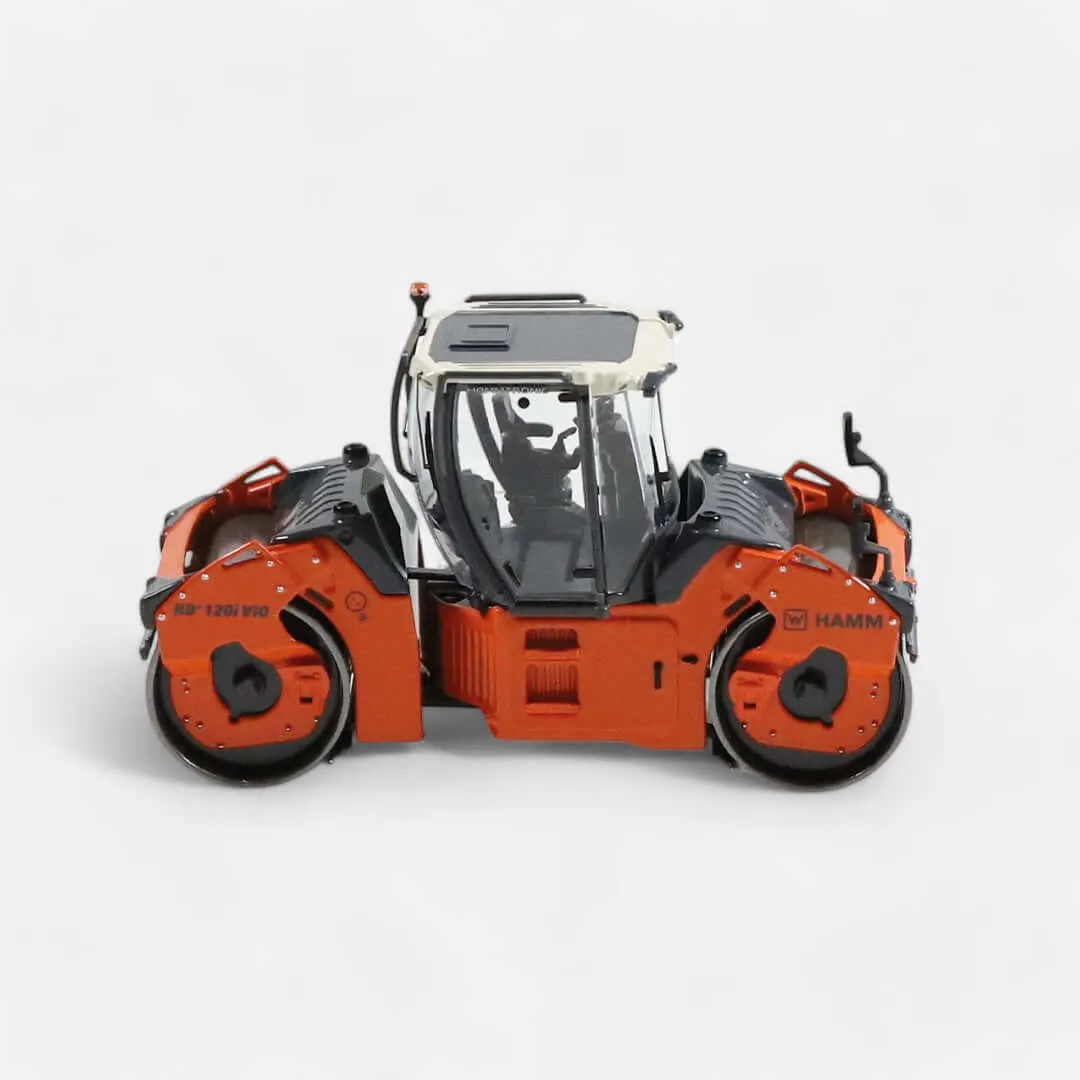 NZG Hamm HD+ 120i VO compacteur 1/50 cabine vitrée
