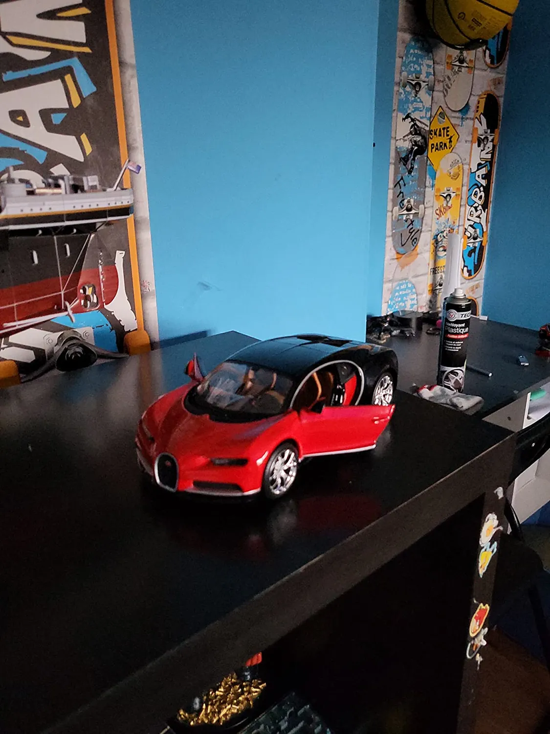 MAISTO M39514 Bugatti Chiron kit 1/24 métal à monter