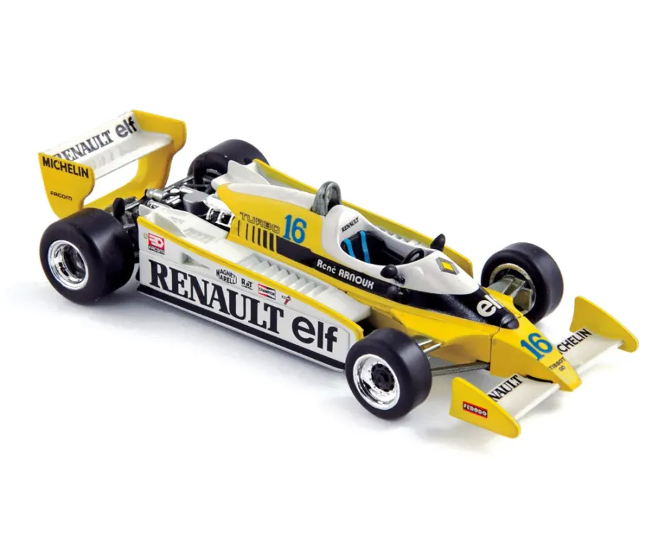 Norev Renault RS11 F1 miniature 1/43 Dijon 1979 #16 Arnoux