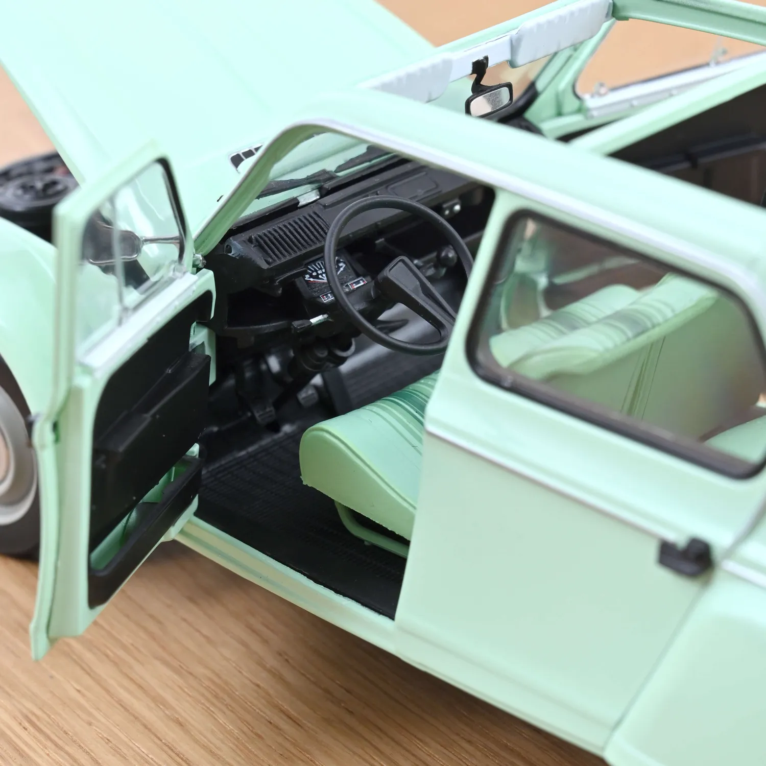 Norev Citroën Dyane 6 1983 miniature 1/18 vert jade