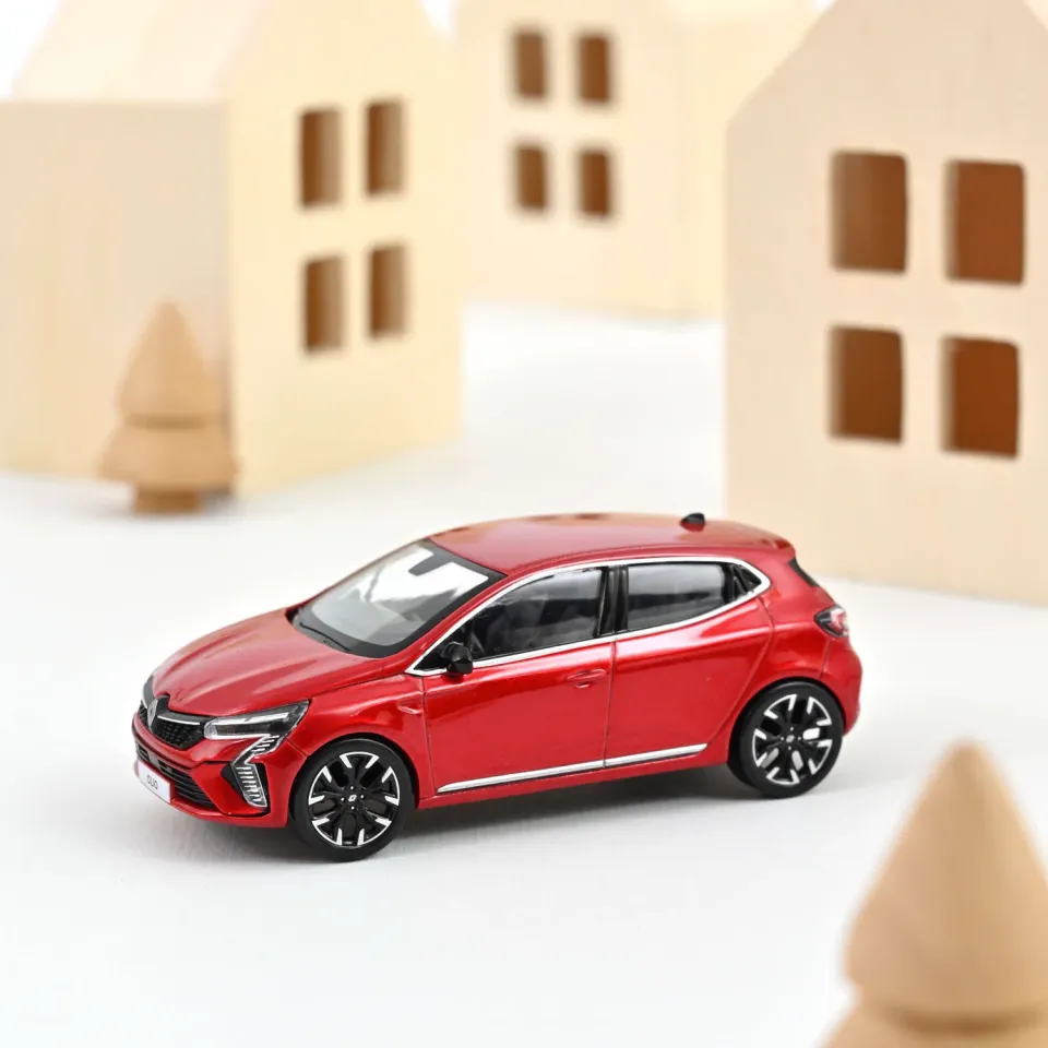 Norev Renault Clio 2024 miniature 1/43 rouge flamme