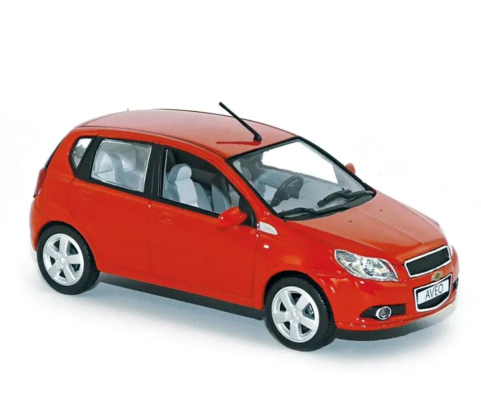 Norev Chevrolet Aveo 2009 voiture miniature 1/43 rouge