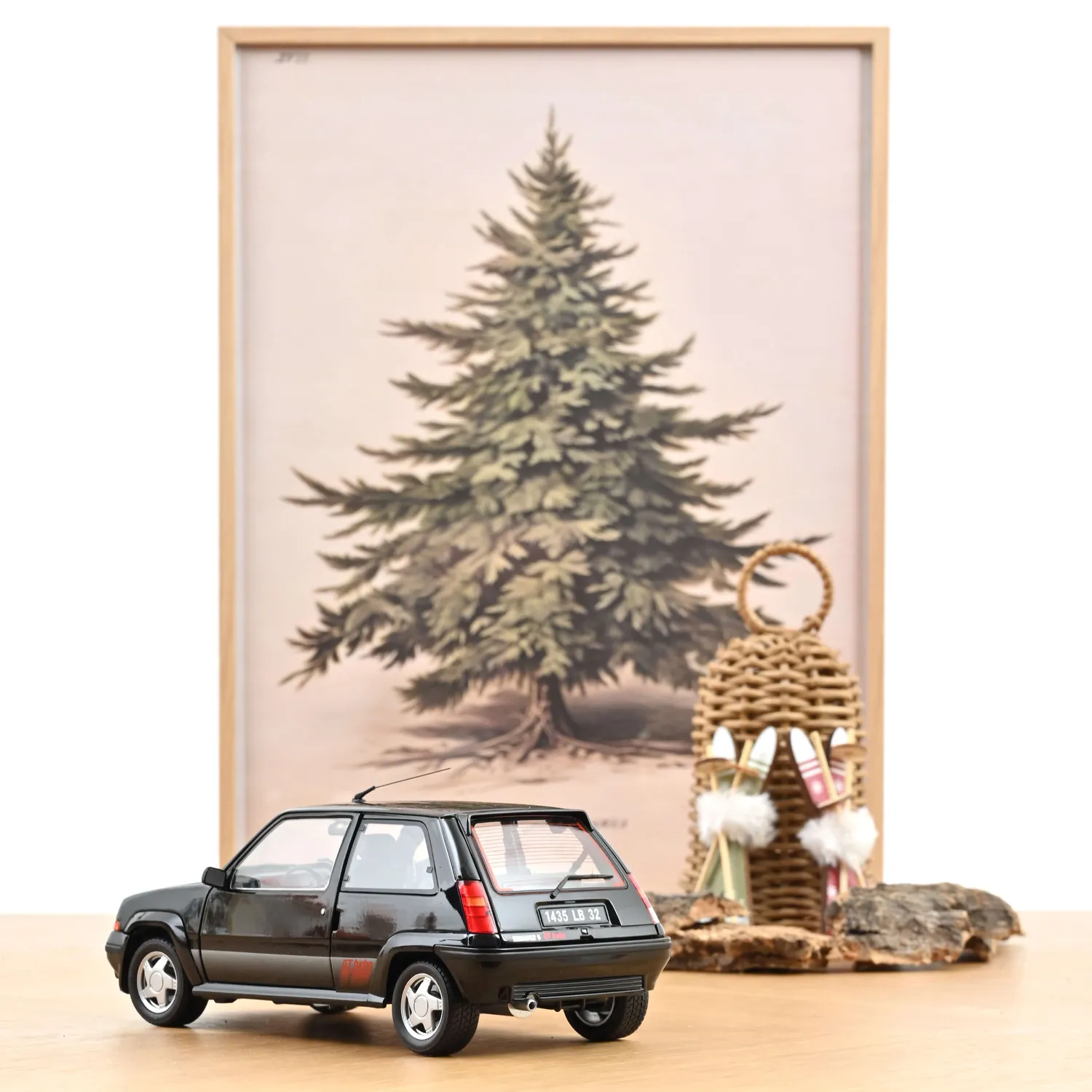 Norev Renault Super 5 GT Turbo miniature 1/18 noir 1989