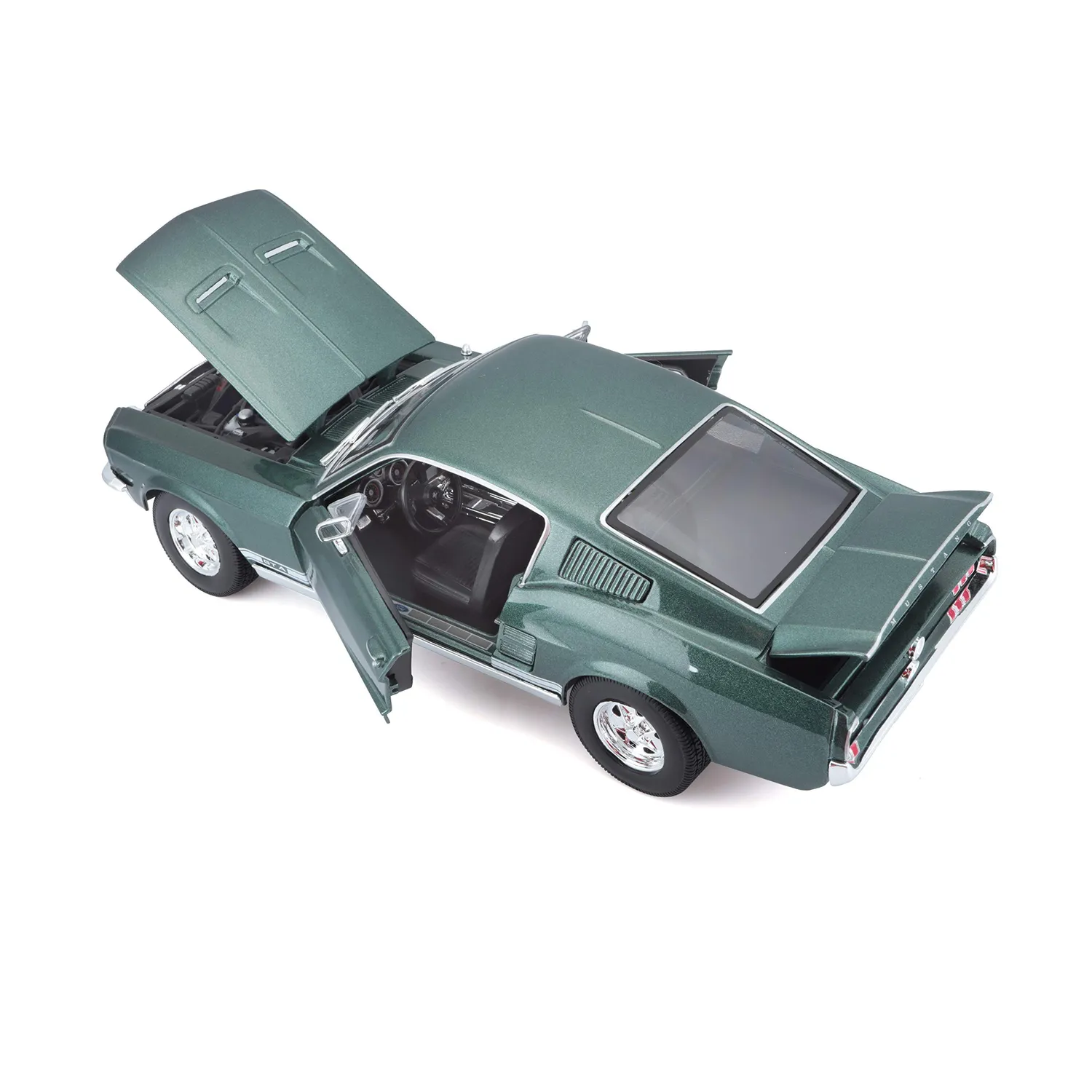 Maisto 31166 Ford Mustang GTA 1967 voiture 1:18 verte métal