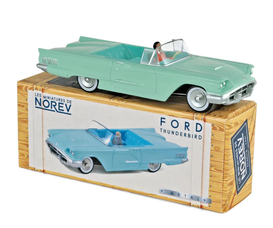 Norev Ford Thunderbird 1960 miniature 1/43 vert Adriatique