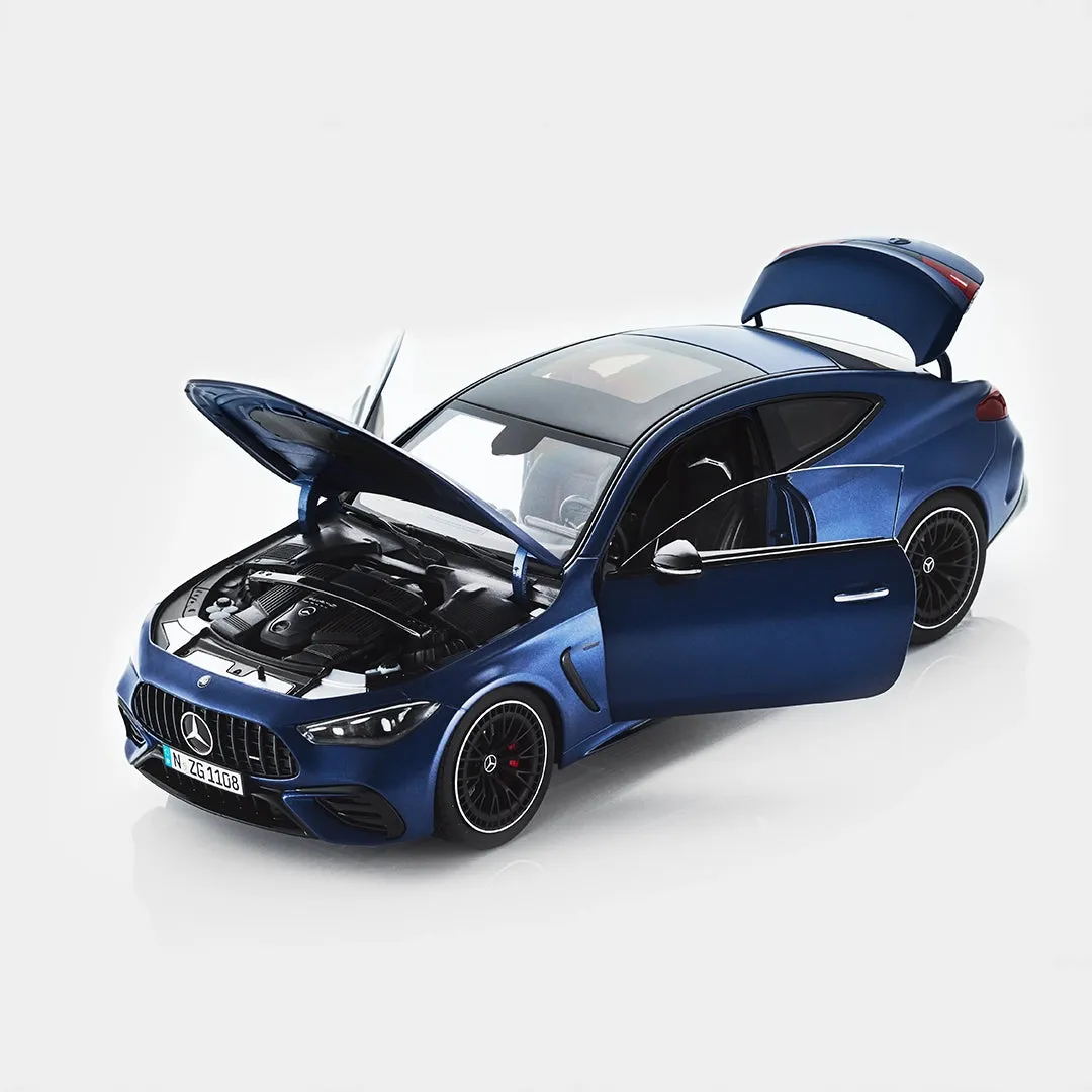 NZG Mercedes-AMG CLE 53 Coupé miniature 1/18 bleu spectral