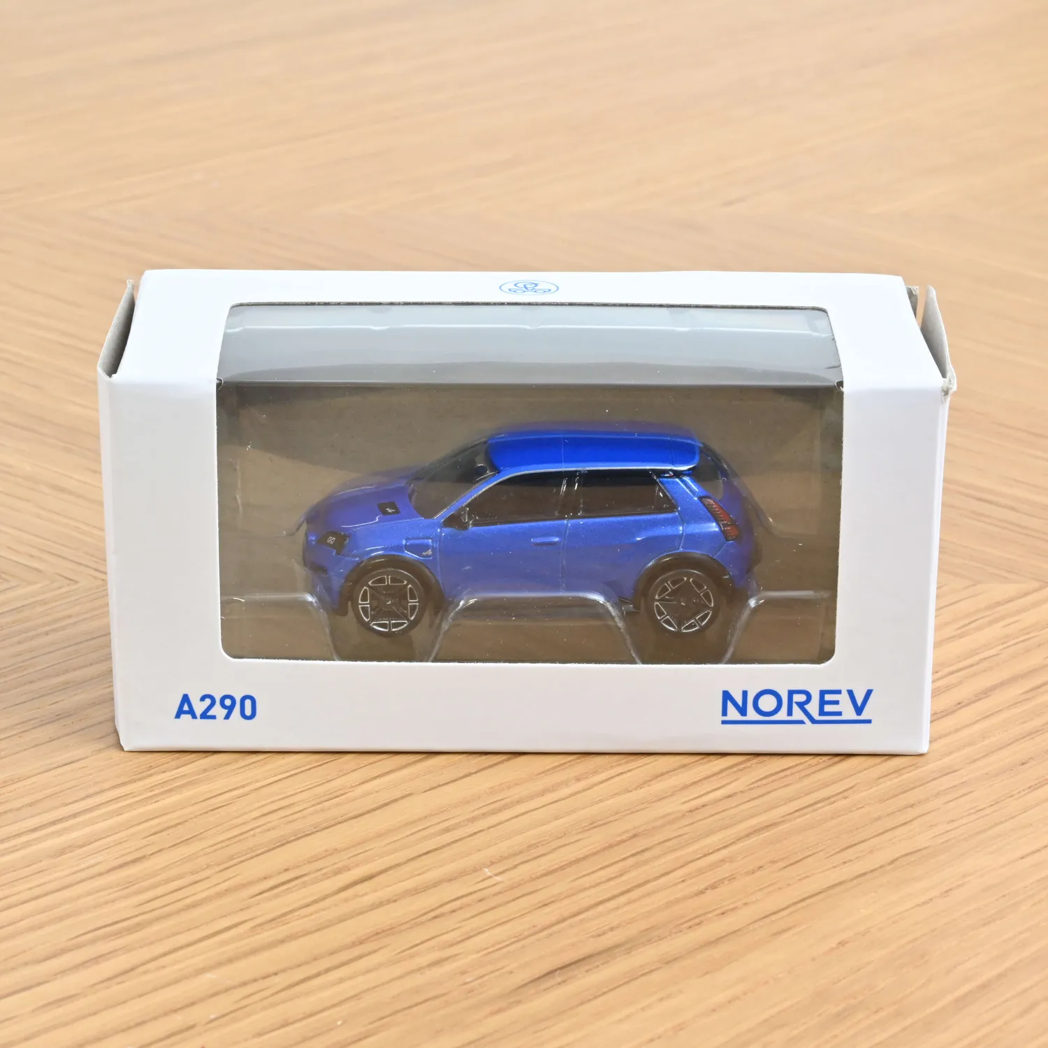 Norev Alpine A290 GT 2025 Bleu Vision miniature 1/64 bleue