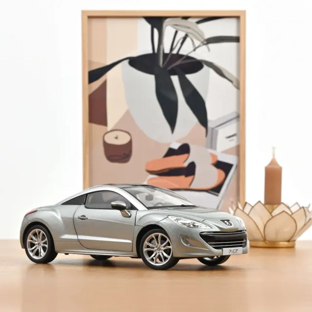 Norev Peugeot RCZ 2010 voiture miniature 1/18 gris Sidobre