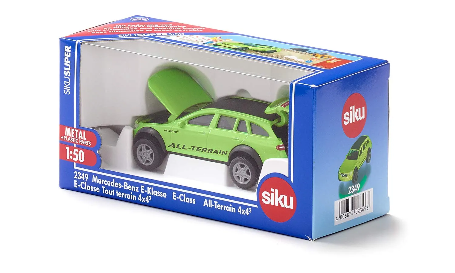 Siku Super 2349 Mercedes Classe E All-Terrain miniature 1/50 vert