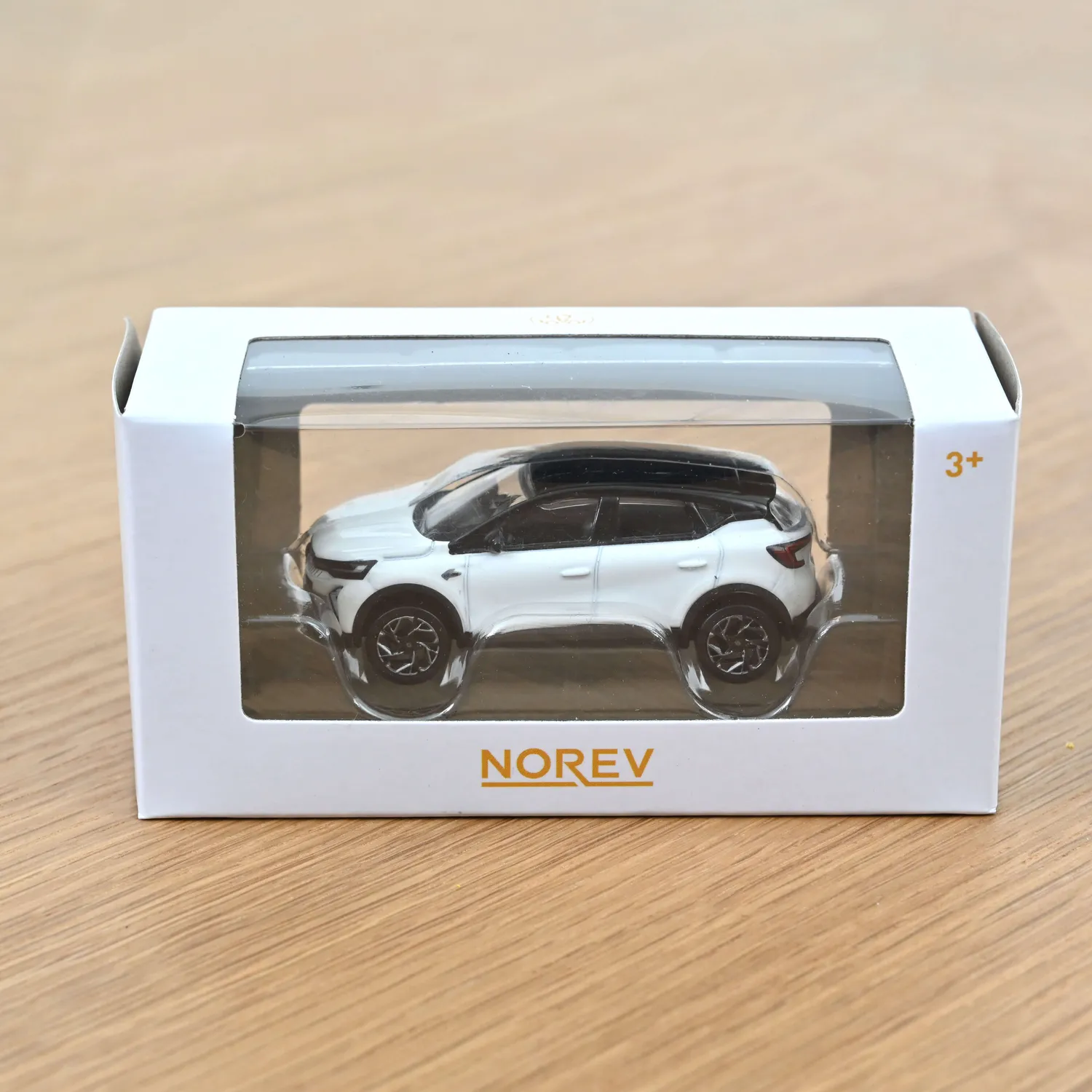 Norev Renault Captur Esprit Alpine 2024 voiture miniature 1/64 blanc nacré