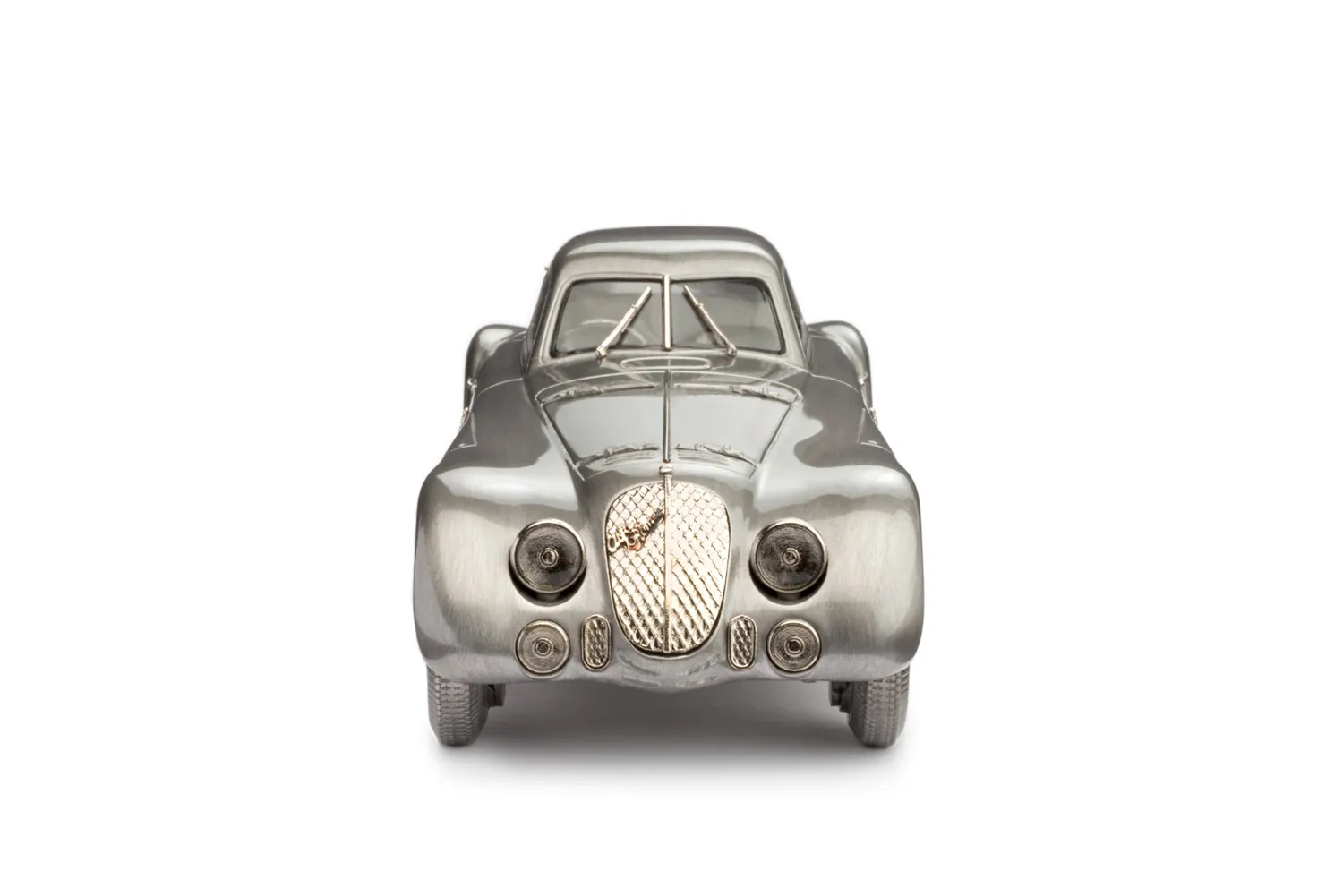 Alfa Romeo 8C 2900 B Speciale Le Mans miniature 1/31 argent rouge