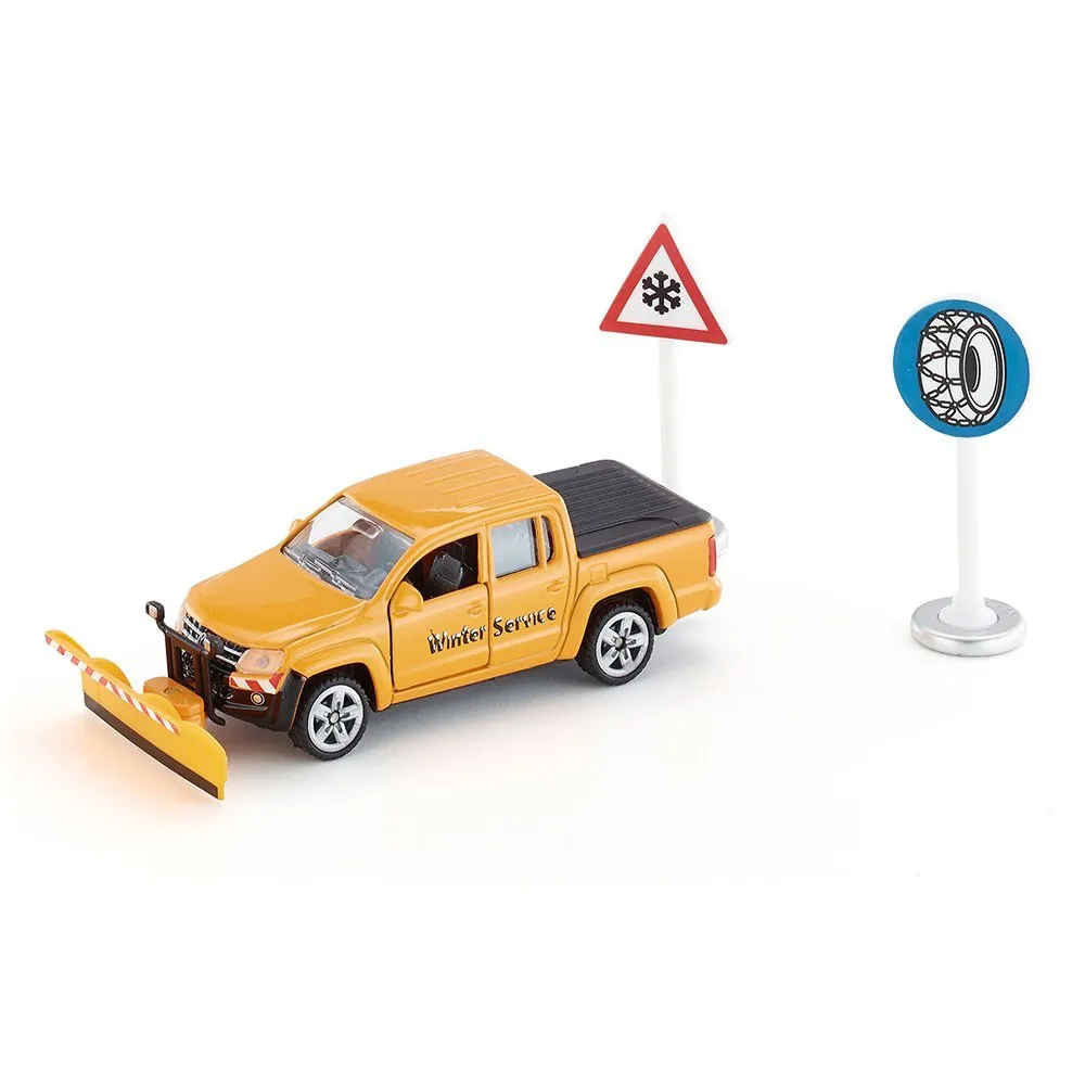 Siku Super 2546 VW Amarok chasse-neige orange