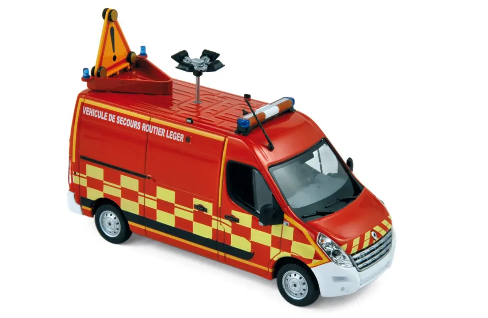 Norev Renault Master 2011 miniature 1/43 pompiers VSRL