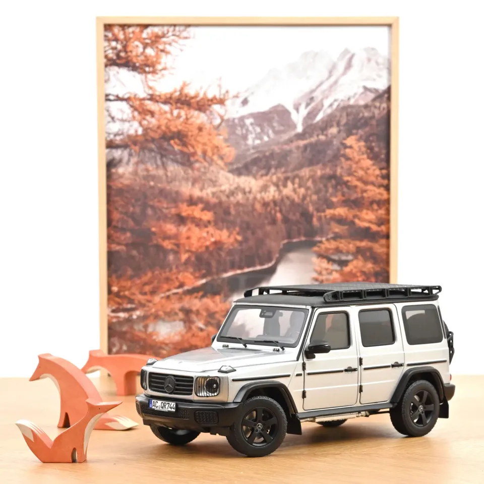 Norev Mercedes Classe G 2024 miniature 1/18 argent