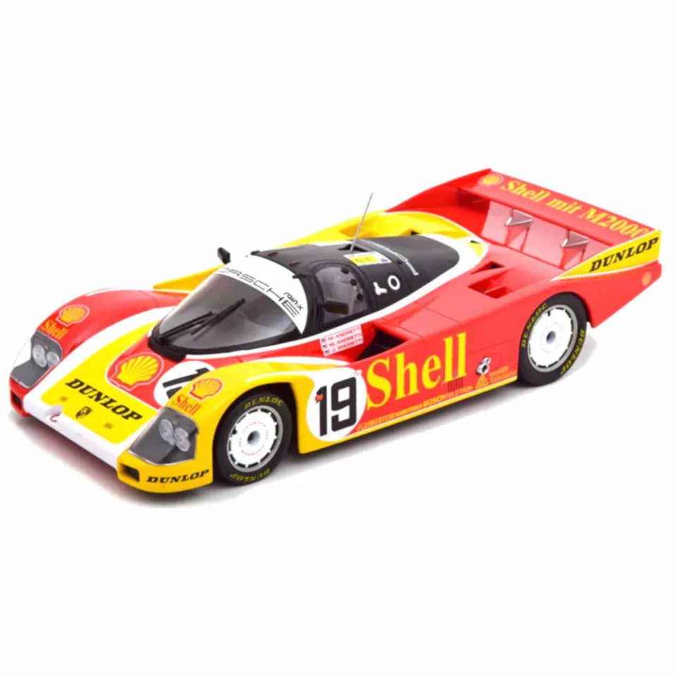Norev Porsche 962 1988 voiture miniature 1/18 Andretti Le Mans