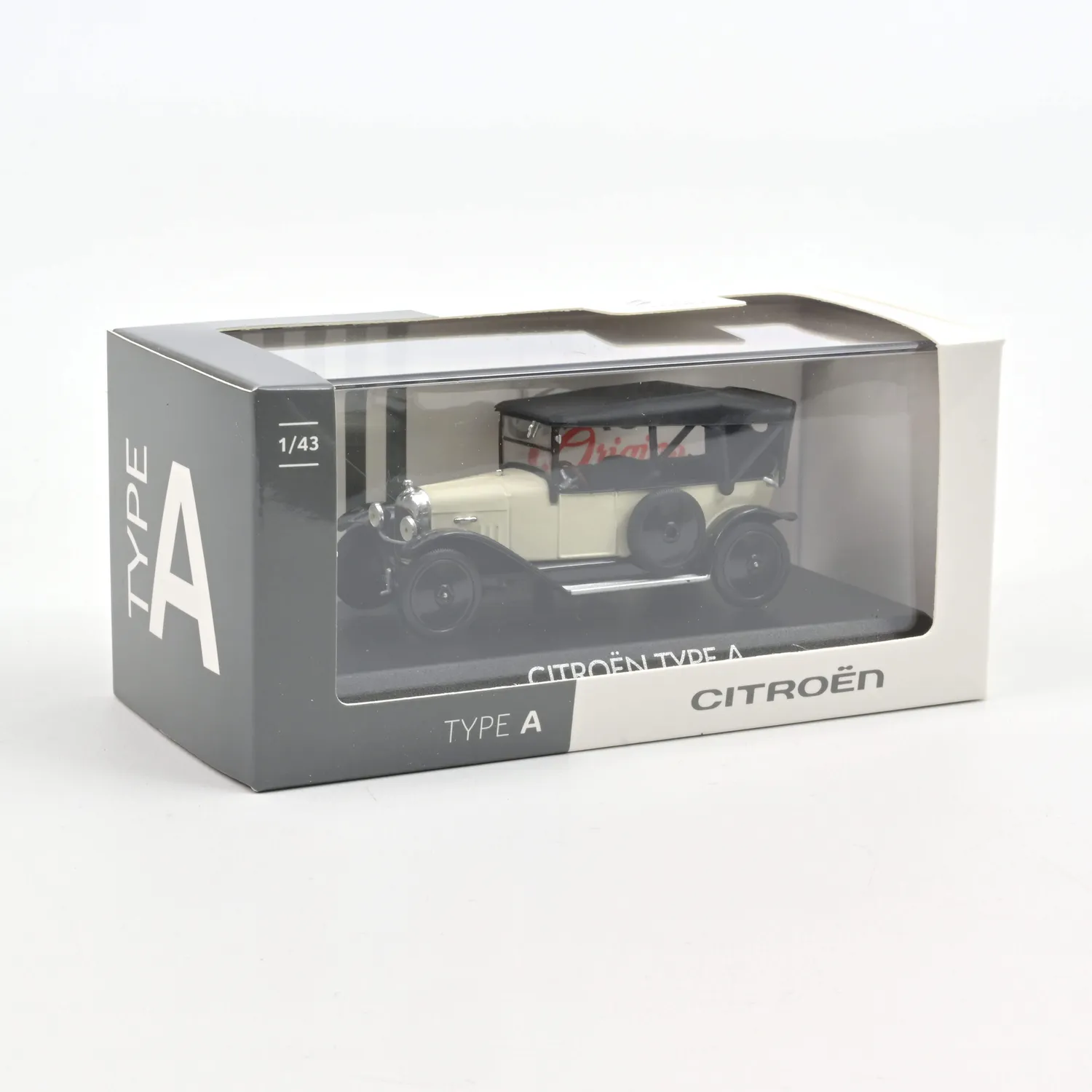 Norev Citroën Type A 1919 voiture miniature 1/43 Beige Noir
