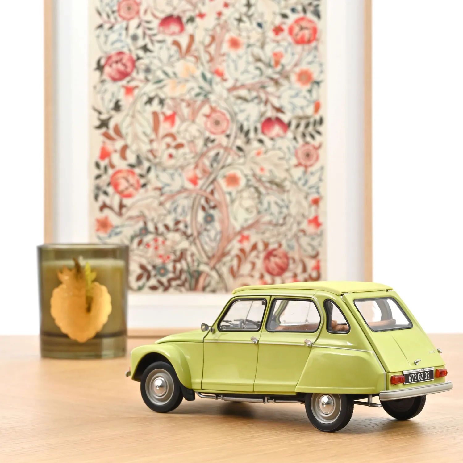 Norev Citroën Dyane 6 1970 miniature 1/18 jaune