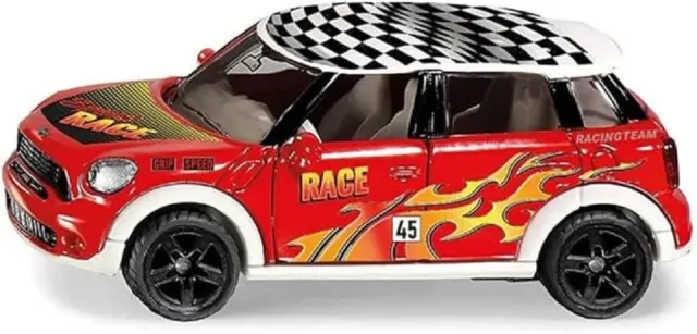 Siku 6504 MINI Countryman Race kit miniature rouge stickers