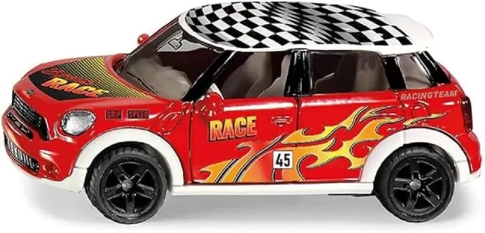 Siku 6504 MINI Countryman Race kit miniature rouge stickers