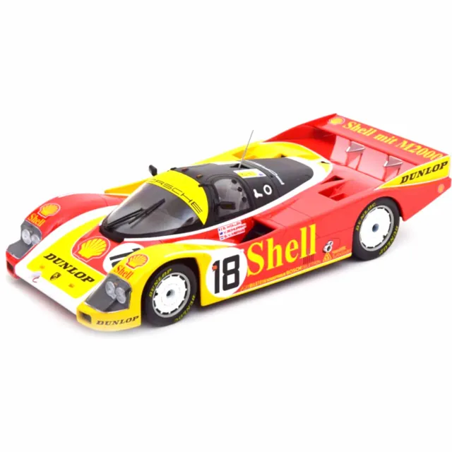 Norev Porsche 962 24h France 1988 Wollek Schuppan Merwe miniature 1/18