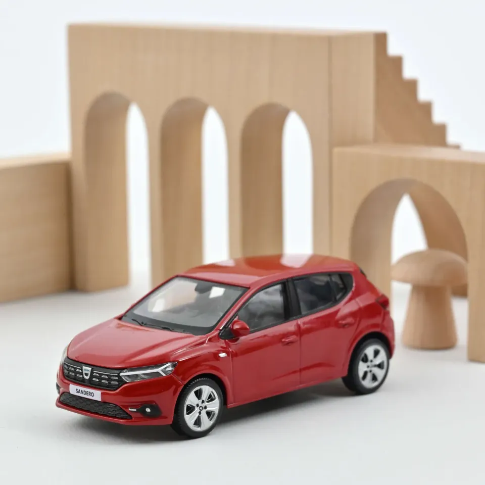 Norev Dacia Sandero 2021 miniature 1/43 rouge fusion