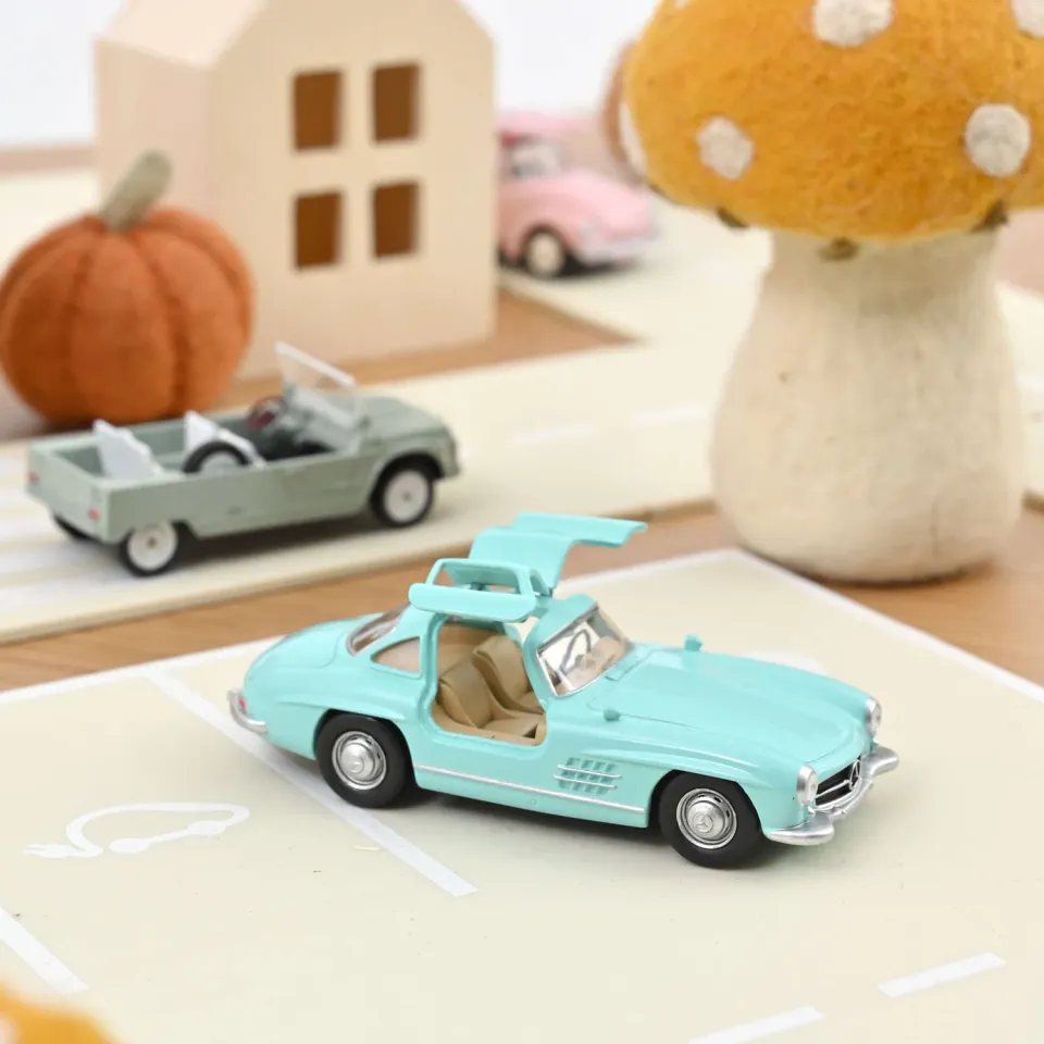 Norev Mercedes 300SL Jet-car miniature 1/43 turquoise 1955