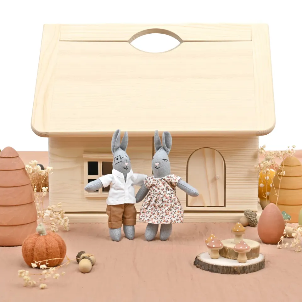 Norev La cabane dans les bois jouet bois 34 cm