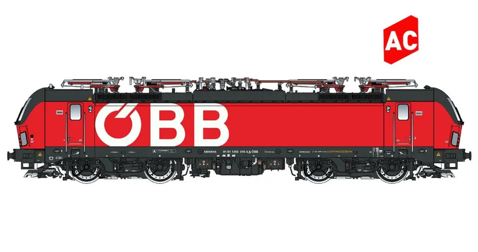 MINIS Rh 1293 locomotive électrique Vectron ÖBB AC échelle N