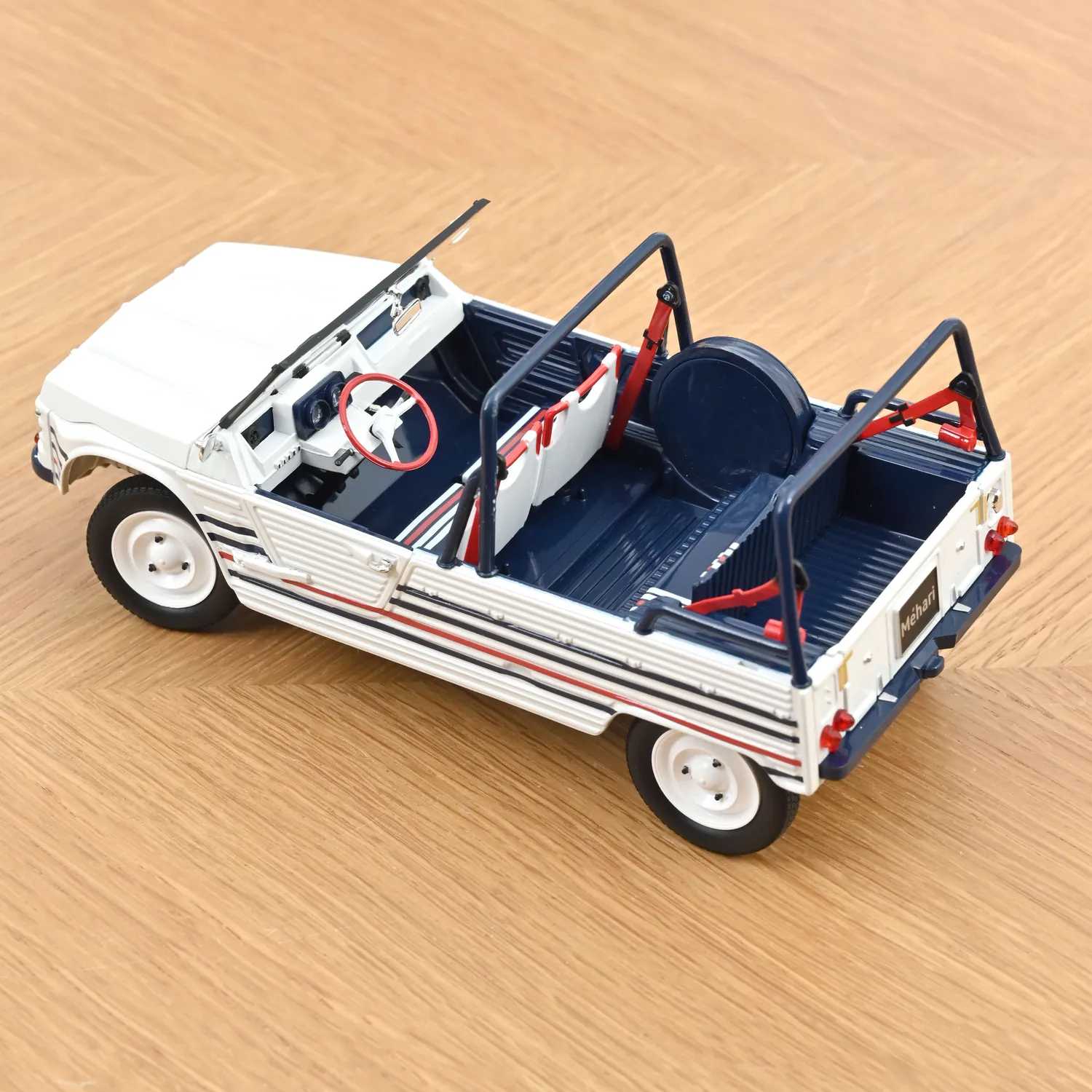 Norev Citroën Méhari 2016 miniature 1/18 tricolore