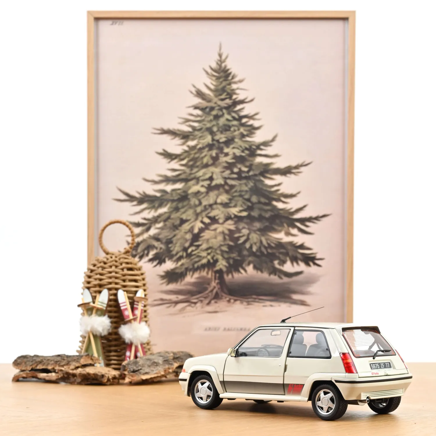 Norev Renault Supercinq GT Turbo miniature 1/18 blanc