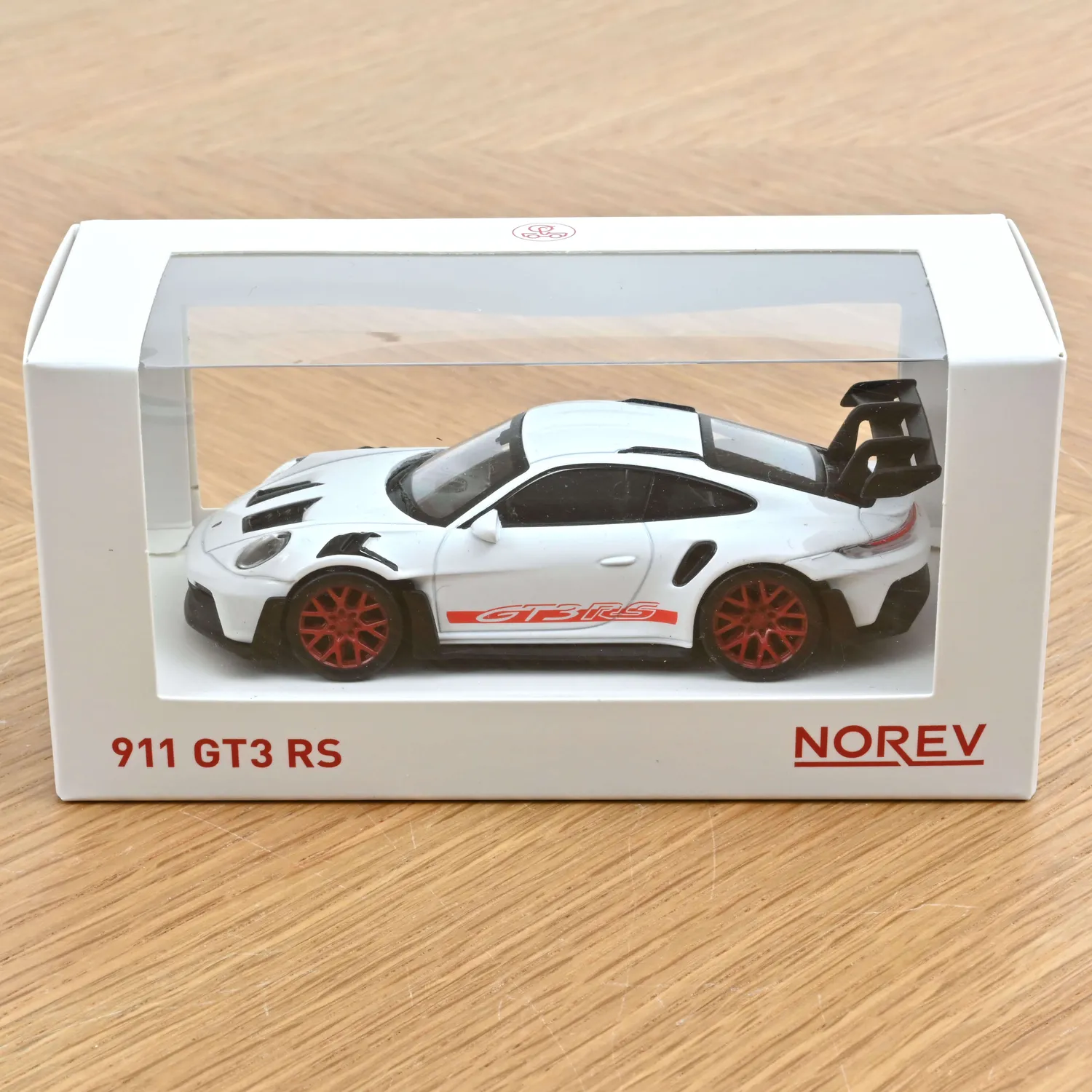 Norev Porsche 911 GT3 RS 2022 miniature 1/43 Blanc