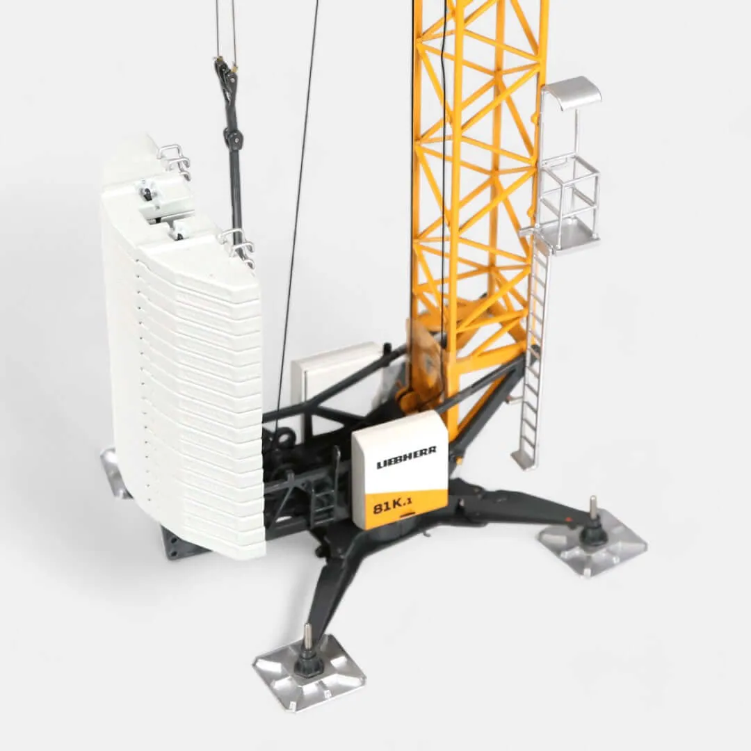 NZG Liebherr 81 K.1 grue miniature 1/50 fonctionnelle