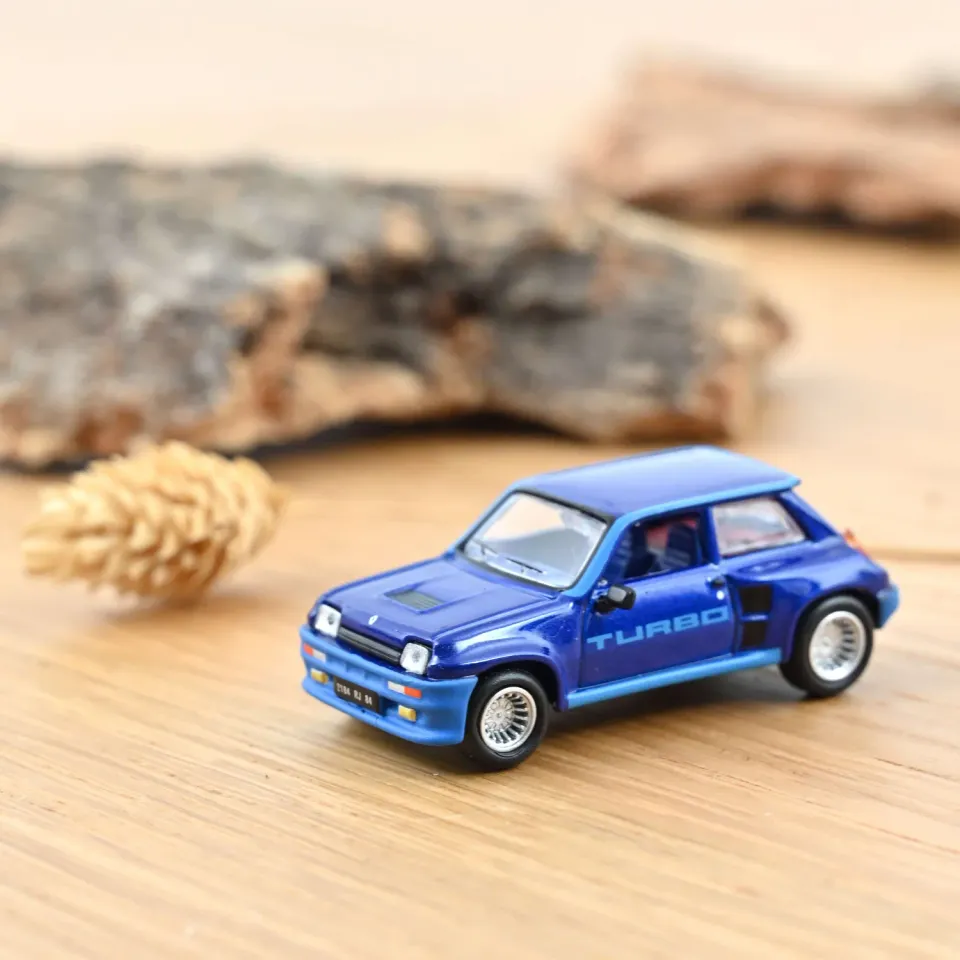 Norev Renault 5 Turbo 1980 miniature 1/87 bleu Olympe